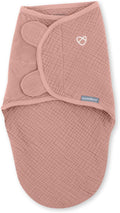 SwaddleMe by Ingenuity Muslin Original Swaddle, 100% Cotton, Size Small/Medium by SwaddleMe%C2%AE