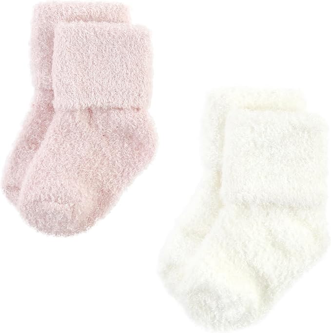 Hudson Baby Baby 8-pack Cotton Rich Newborn and Terry Socks - Image 6