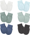 AQOKKA Newborn Baby Mittens No Scratch Cotton Elastic Wrist Gloves Infant by AQOKKA