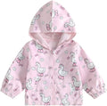Toddler Baby Girl Outfit Printed Long Sleeve Hooded Sweatshirt Fall Jacket by Santikisler