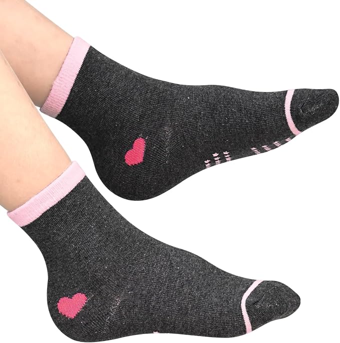 SkiBeaut Baby Toddlers Girls Socks, 12 Pairs Non Slip Kids Grips Toddler Grippy - Image 6