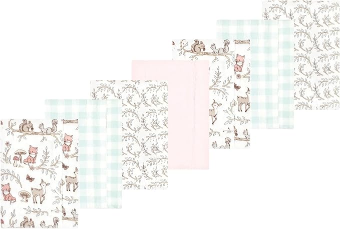 Luvable Friends Hudson Baby Flannel Burp Cloths 7pk by Luvable+Friends