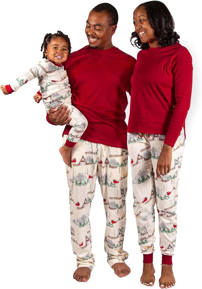Burt's Bees Baby Matching Family Jammies, Organic Cotton, Holiday Pajamas by BurtsBeesBaby