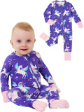 PATPAT Organic Cotton Baby Footie Pajamas by PATPAT