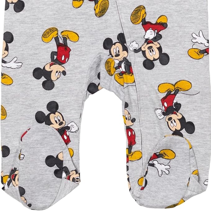 Disney Baby Boys' 2-Pack Footed One-Piece Sleep N' Play Newborn to Infant - Image 5