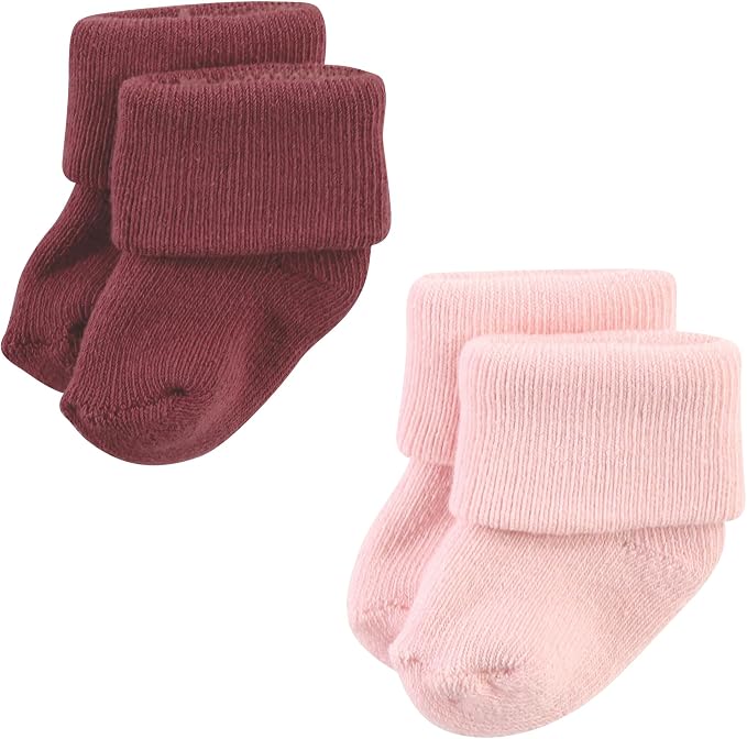Hudson Baby Baby 8-pack Cotton Rich Newborn and Terry Socks - Image 3