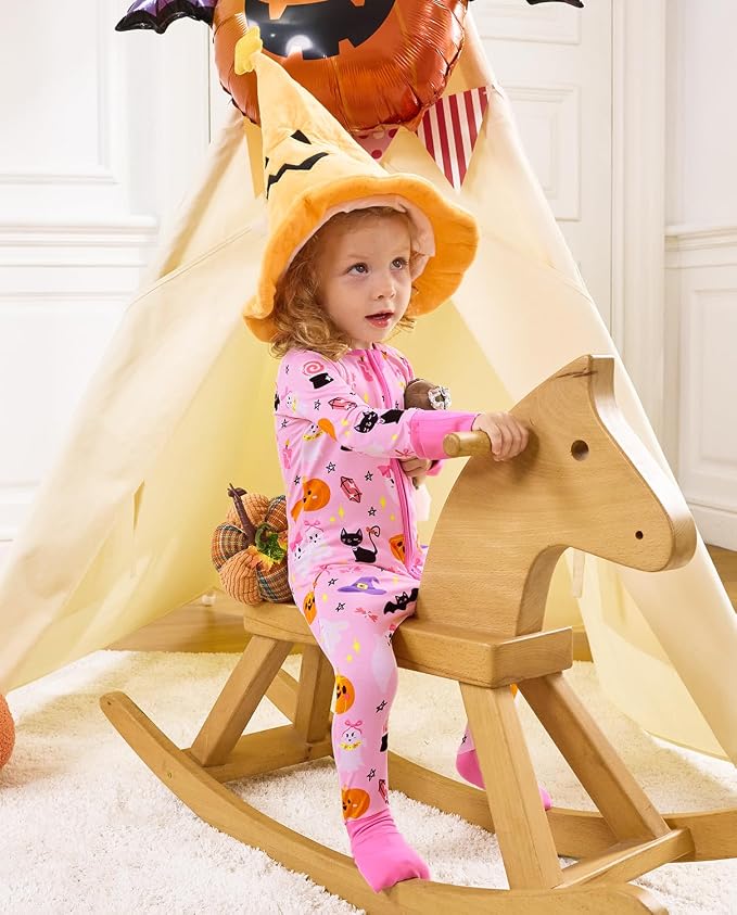 babee Reshinee Viscose Derived from Bamboo Baby Footie Pajamas Convertible - Image 4