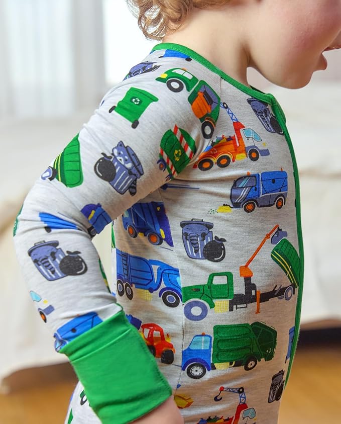 babee Reshinee Bamboo Viscose Baby Footie Pajama, Zipper Sleeper Boys Girls | - Image 6