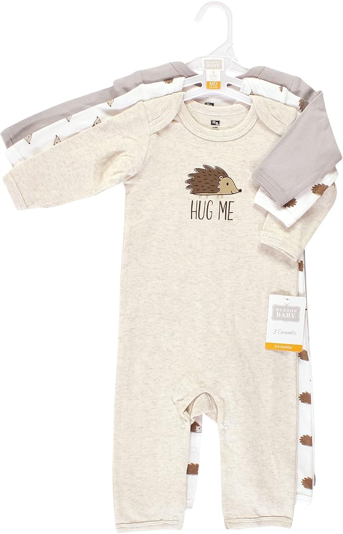 Hudson Baby unisex-child Cotton Coveralls - Image 2