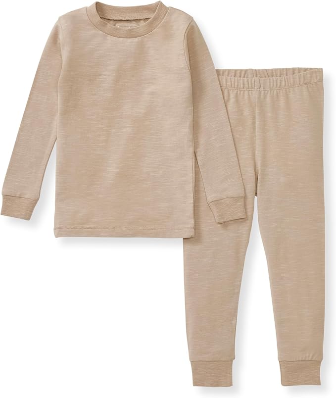 Burt's Bees Baby Unisex Baby Honeysoft Pajamas, Tee and Pant 2-Piece PJ Set by BurtsBeesBaby