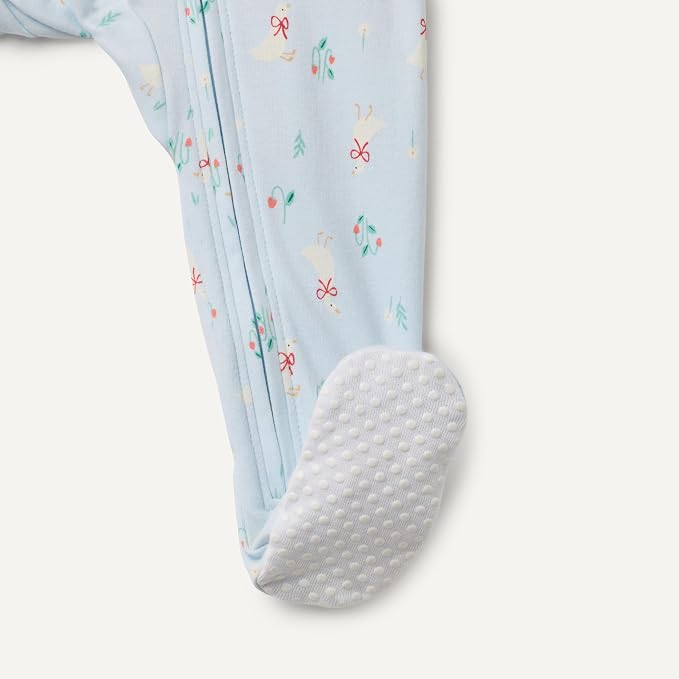 Amazon Essentials x Sofia Grainge Unisex Babies' Cotton Footed Sleep and Play - Image 3