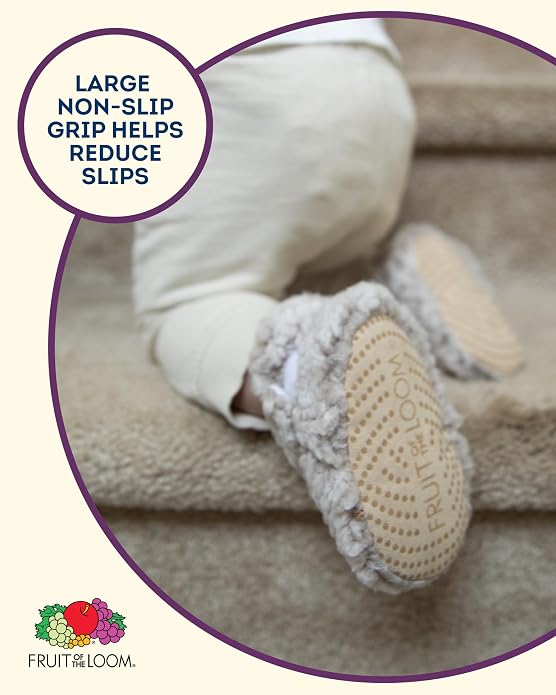 Fruit of the Loom Cozy Thermal Wrap Booties - Image 3