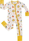 pureborn Baby Sleeper Viscose from Bamboo Zipper Footies 0-24 Months by pureborn