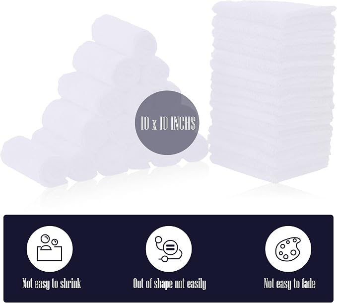 32 Pack Baby Washcloths - Image 2