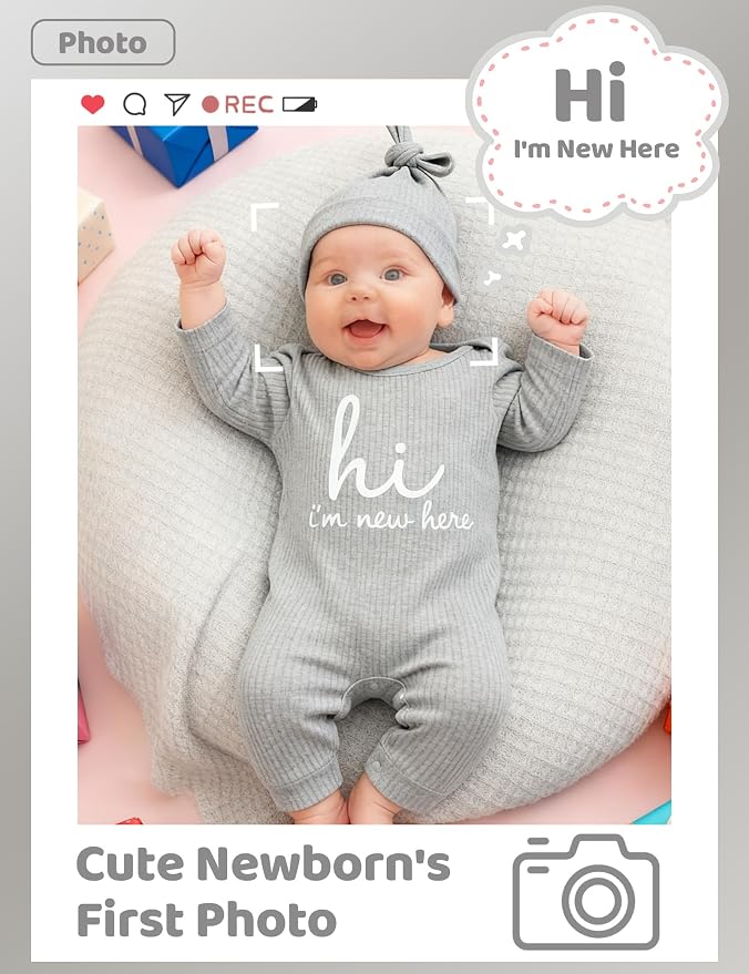 Babymine Newborn Coming Home Outfit Unisex Baby Clothes - Image 2