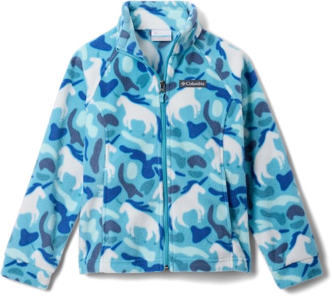 Columbia Youth Girls Benton Springs II Printed Fleece Jacket by Columbia