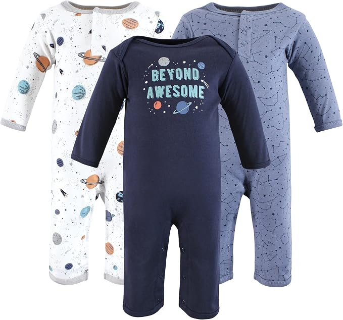 Hudson Baby unisex-child Cotton Coveralls by HudsonBaby