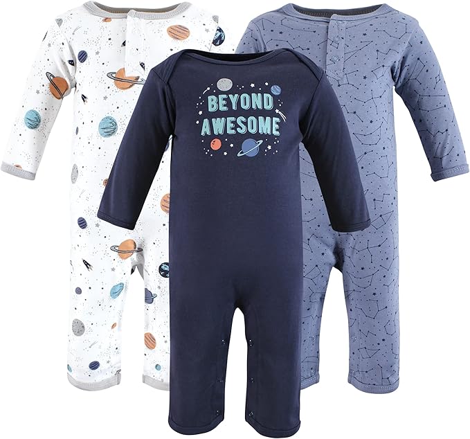 Hudson Baby unisex-child Cotton Coveralls by HudsonBaby
