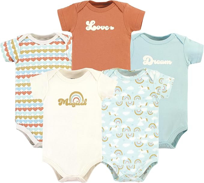 Hudson Baby Unisex Baby Cotton Bodysuits by HudsonBaby