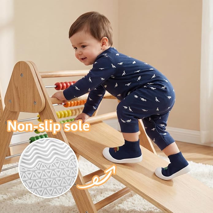 STQ Baby/Toddler Sock Walking Shoes Infant Slippers - Image 6