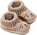 Newborn Baby Boy Girl Knit Booties Soft Sole Non-Slip First Walking Shoes | by Unknown