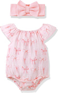 Renotemy Newborn Baby Girl Clothes Coming Home Summer Outfits Preemie-18M | by Renotemy