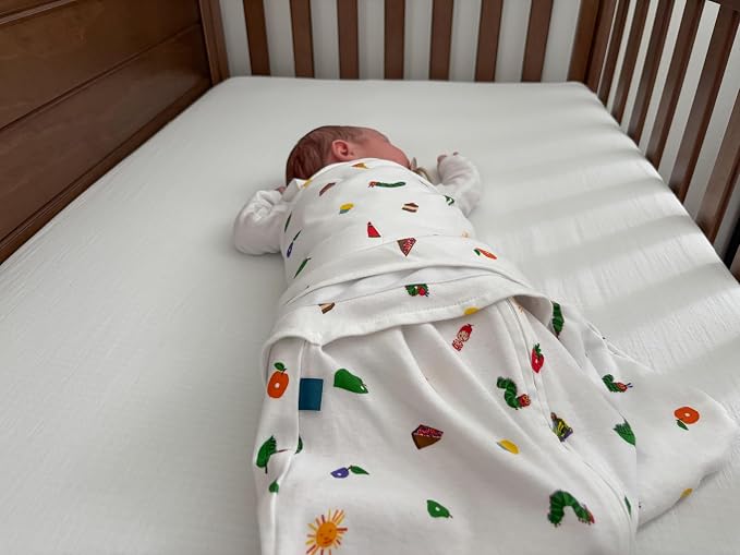 HALO Eric Carle 100% Cotton Sleepsack Swaddle, 3-Way Adjustable Wearable Blanket - Image 4