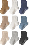 Baby Toddler Essentials Non-Slip Crew Socks by Bearbay