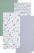 EVERYDAY KIDS 4 Pack Soft Flannel Receiving Blanket Set by EVERYDAYKIDS