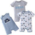 Baby Boys Romper Cotton Summer Infant Baby Boy Clothes | Short Sleeve Baby Boy by YOURDIARY