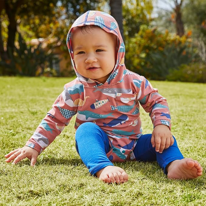 UV SKINZ Baby Boys' Hooded Sunzie UPF 50+ - Image 3