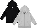 Cudlie 2-Pack Toddler Zip-Up Hoodies by Cudlie