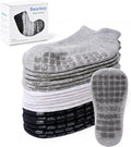 Non-slip Toddler Ankle Cotton Grip Socks Unisex 6M-5T by Bearbay
