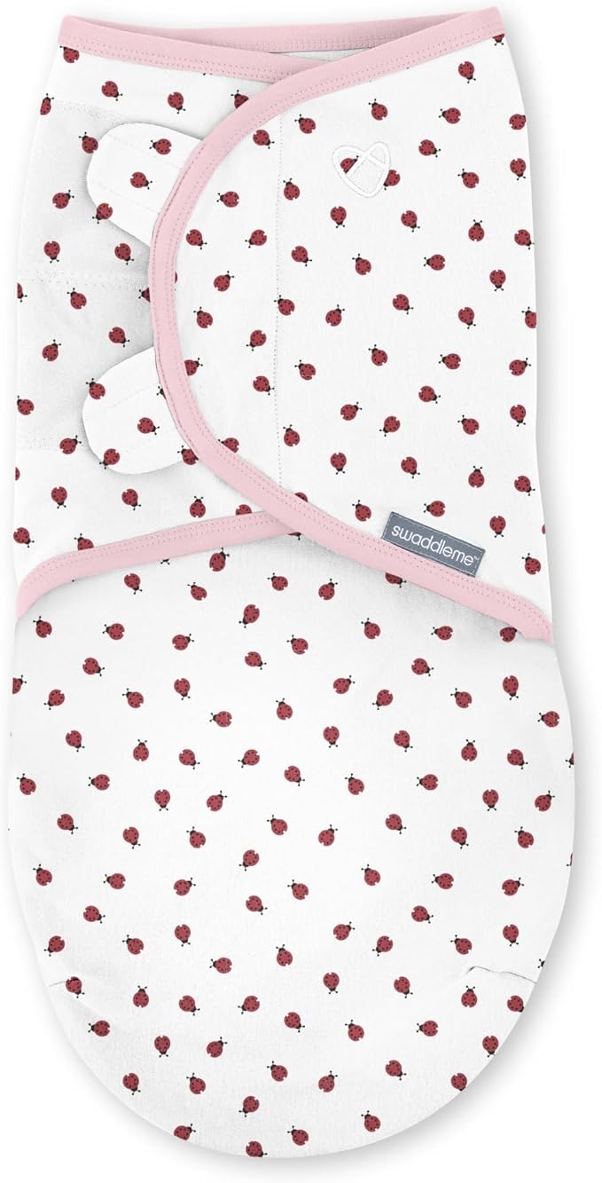 SwaddleMe by Ingenuity Original Swaddle, 100% Cotton, Improves Sleep & Calms - Image 3