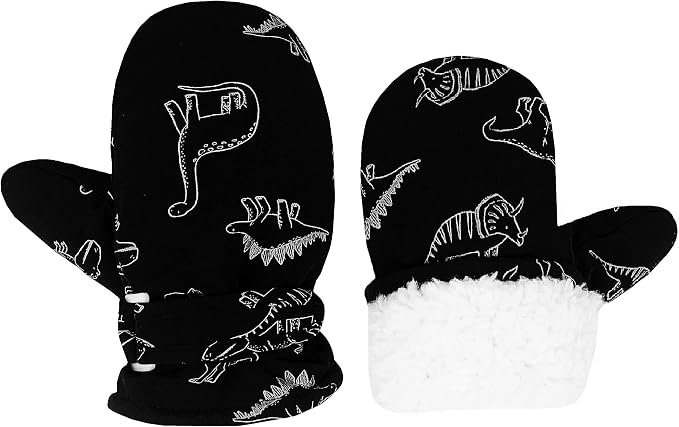 Toddler Gloves Kids Mittens Winter Warm Lined Fleece Gloves Waterproof Snow - Image 2
