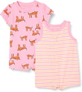 Amazon Essentials Unisex Babies' Cotton Jersey Sleeveless and Short-Sleeve by AmazonEssentials
