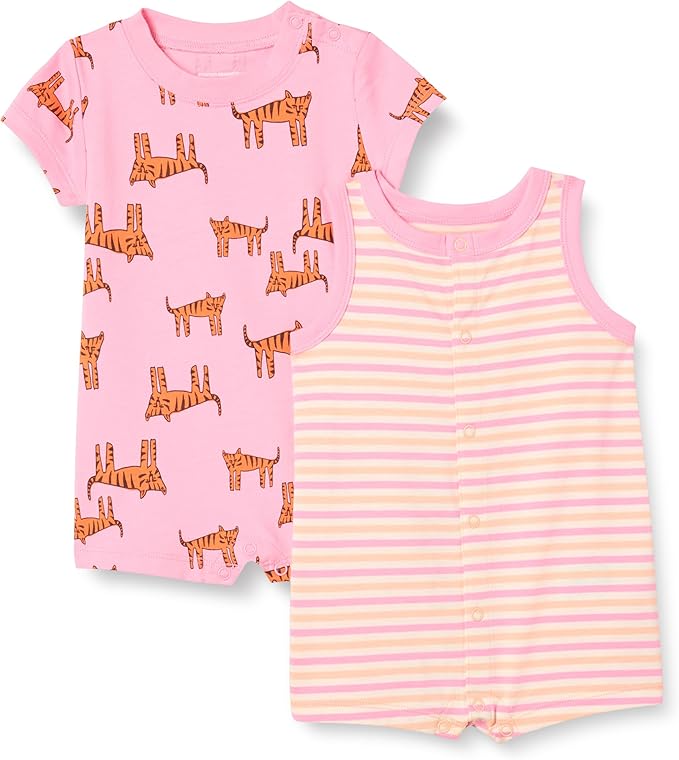 Amazon Essentials Unisex Babies' Cotton Jersey Sleeveless and Short-Sleeve by AmazonEssentials