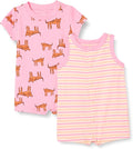 Amazon Essentials Unisex Babies' Cotton Jersey Sleeveless and Short-Sleeve by AmazonEssentials