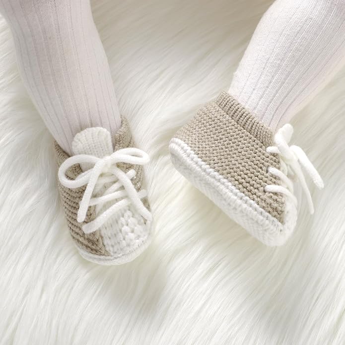 Baby Booties Newborn Baby First Shoes | Cozy Warm Knit Soft Booties - Image 2