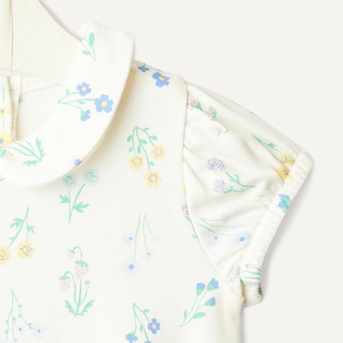 Amazon Essentials x Sofia Grainge Baby Girls' Cotton Short Sleeve Romper - Image 4