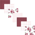 Hudson Baby Unisex Baby Cotton Flannel Receiving Blankets Bundle, Sweet Roses by HudsonBaby