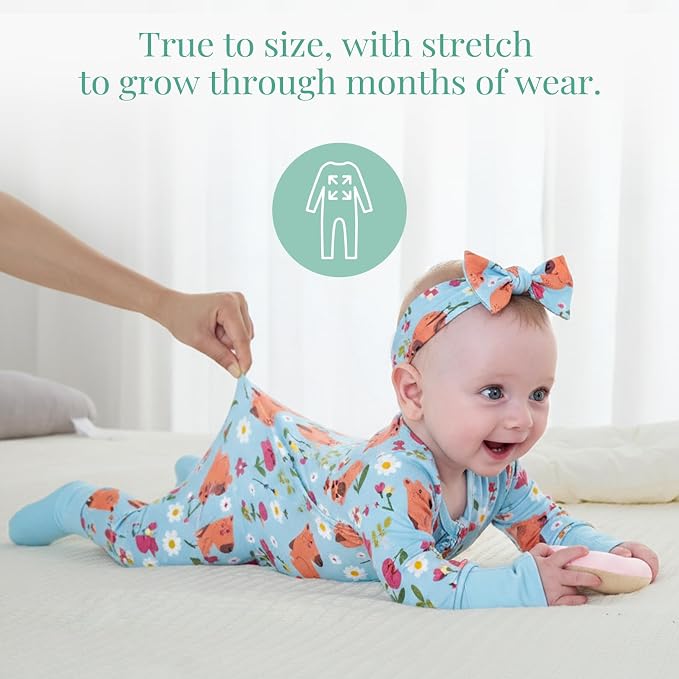 PATPAT Bamboo Viscose Baby Footie - Image 6
