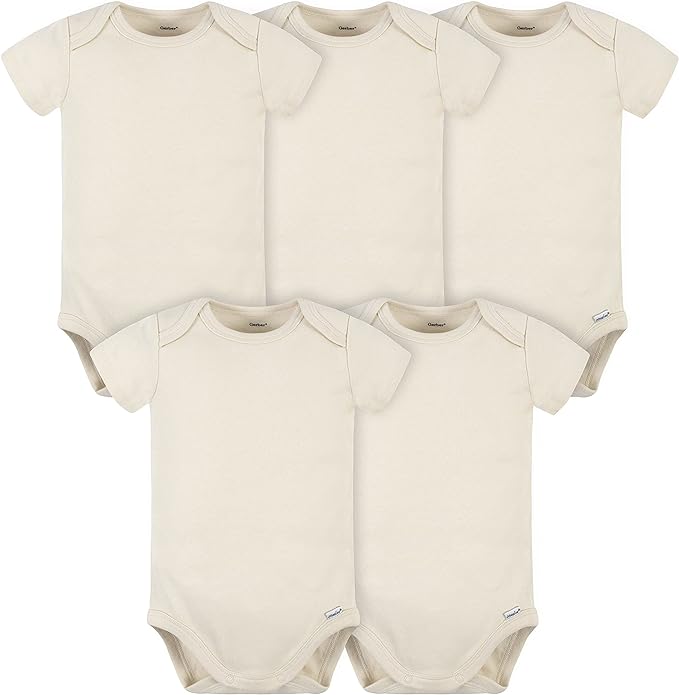 Gerber Baby Boys & Girls 5-Pack Premium Soft Cotton Bodysuits Onesies by Gerber
