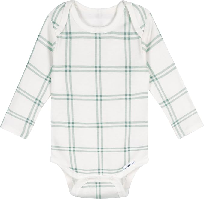 Gerber Baby 6 Pack Long-sleeve Onesies Bodysuit - Image 3