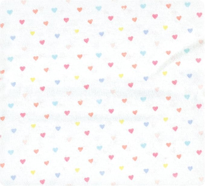 Hudson Baby Unisex Baby Cotton Poly Flannel Receiving Blankets Bundle, Unicorns - Image 5