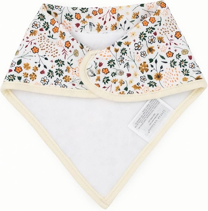Little Unicorn Cotton Muslin with Fleece Bandana Bib