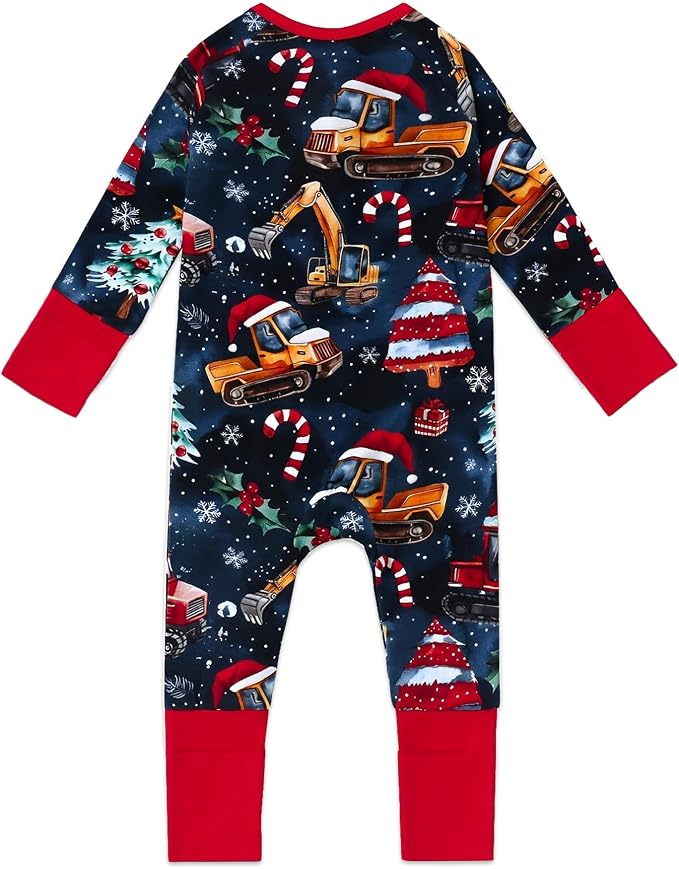 Baby Viscose of Bamboo Convertible Footie Pajamas - Image 3