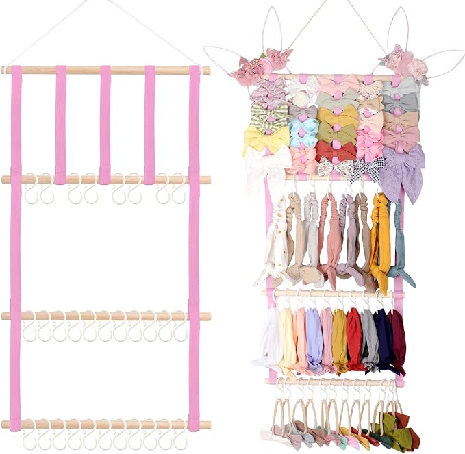 POVETIRE Headband Holder Hair Bows Organizer by POVETIRE