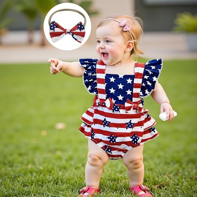 YINGISFITM My First Halloween Baby Girl Outfit Newborn Pumpkin Bubble Romper - Image 2
