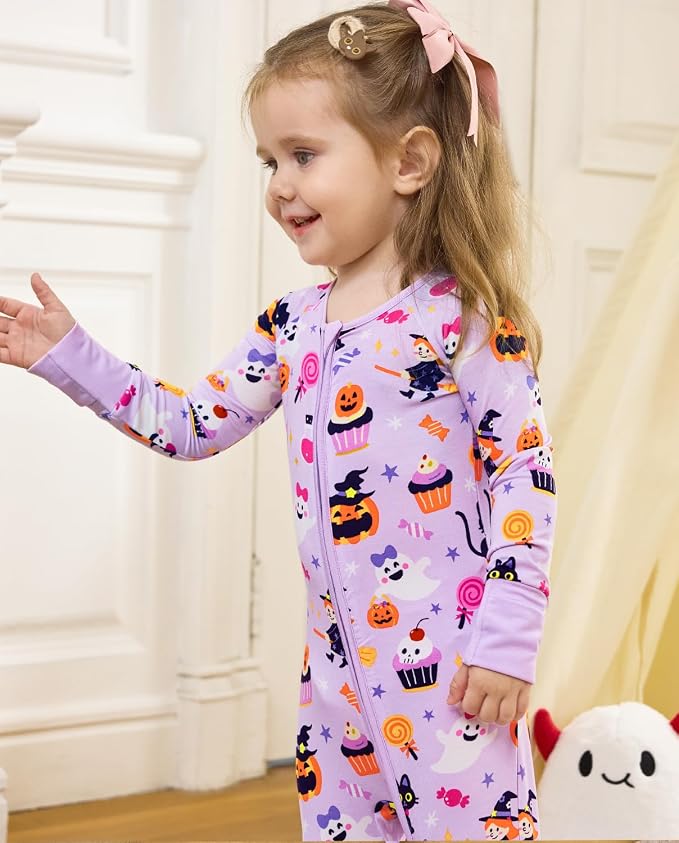 babee Reshinee Viscose Derived from Bamboo Baby Footie Pajamas Convertible - Image 8